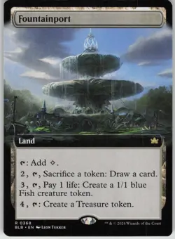 MTG TCG Fountainport (Extended Art) R Bloomburrow 368 - Image 1