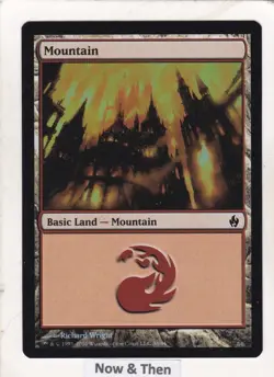 Magic: MTG: Premium Deck Series: Fire & Lightning: Mountain 34/34 - Image 1