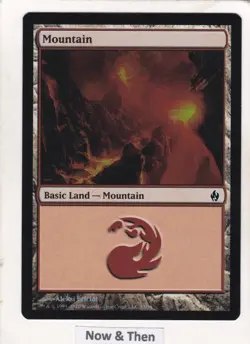 Magic: MTG: Premium Deck Series: Fire & Lightning: Mountain 33/34 - Image 1