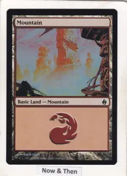 Magic: MTG: Premium Deck Series: Fire & Lightning: Mountain 31/34 - Image 1