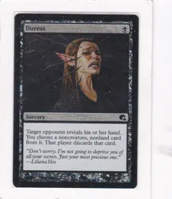 MTG: Premium Deck Series: Graveborn: Foil: Duress - Image 1