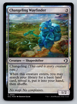 Changeling Wayfinder FOIL - Lorwyn Eclipsed MTG - Image 1