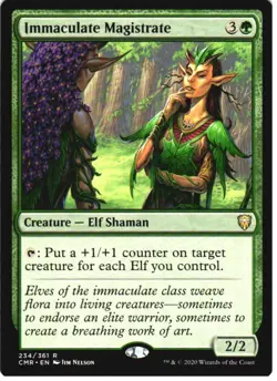 IMMACULATE MAGISTRATE 234 RARE COMMANDER LEGENDS MAGIC: THE GATHERING LP - Image 1