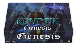 Genesis Wave 2 Booster Box Display Kryptik TCG - Image 1