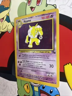 Pokemon TCG Hypno 8/62 Fossil Set Holo Rare Unlimited WOTC Vintage HP - Image 3