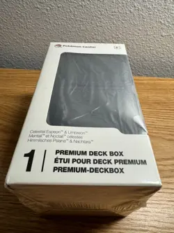 Celestial Espeon & Umbreon Premium Deck Box - Pokemon Center New/Sealed - Image 5