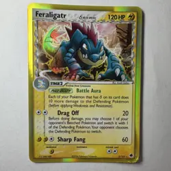 Feraligatr 2/101 EX Dragon Frontiers Holo Rare Delta Species Pokemon TCG - Image 1