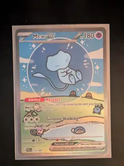 Pokemon TCG Bubble Mew EX 232/091 Special Illustration Rare Paldean Fates - Image 3