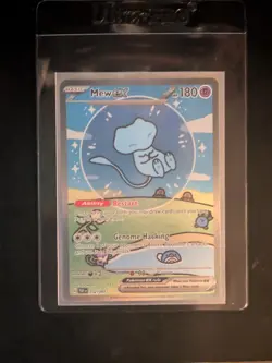 Pokemon TCG Bubble Mew EX 232/091 Special Illustration Rare Paldean Fates - Image 5
