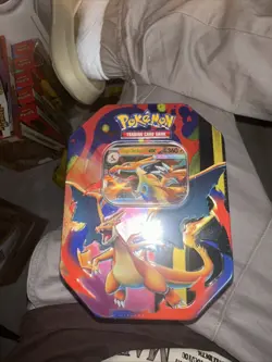 Pokemon TCG Mega Charizard EX Sealed Tin – Brand New Sealed - Image 1