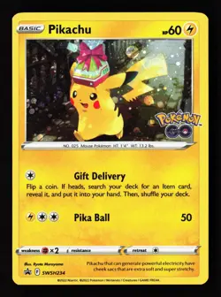 Pikachu SWSH234/ Holo Sword & Shield Promo Cards Pokemon Card - Image 1
