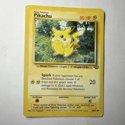 Pikachu 60/64 Jungle Common Pokemon TCG - Image 1