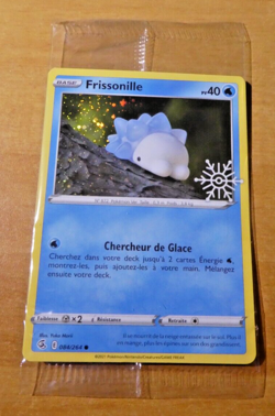 POKEMON FRANCAISE CARD HOLO CARTE Frissonille 084/264 Stamp FLOCON SCELLE MINT - Image 1