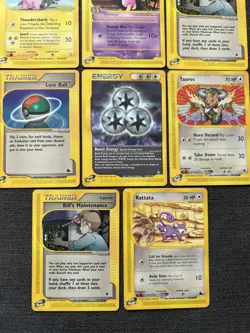 Pokemon TCG Aquapolis Mixed Bundle 8 Cards - Image 3