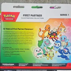 2 Pokemon TCG First Partner Illustration Collection Series 1 Box 9 Cards 2021 - Image 2
