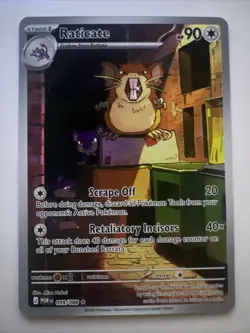 Pokemon TCG Perfect Order Raticate 099/088 Illustration Rare IR Full Art NM - Image 1