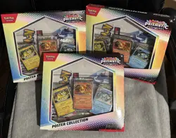 Pokemon Tcg Scarlet & Violet Prismatic Evolutions Poster Collection New Sealed - Image 1