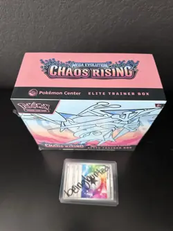 Chaos Rising Pokemon Center Elite Trainer Box - *** TEAR ON SIDE OF ETB *** - Image 5