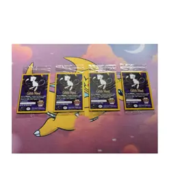 1999 POKEMON THE FIRST MOVIE WOTC BLACK STAR PROMOS SET OF ALL 4 *SEALED* - Image 1