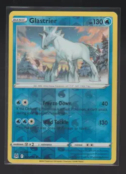 GLASTRIER 051/196 HOLO RARE LOST ORIGIN POKEMON REVERSE HOLO NEAR MINT - Image 1