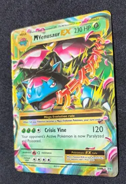 Pokemon TCG XY Evolutions M Venusaur EX 2/108 Ultra Rare Mega English NM - Image 2