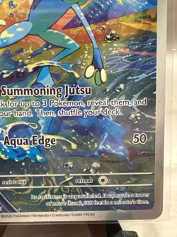 Pokemon Frogadier ME04: Chaos Rising CRI SHINY RARE HOLO 089/086 NM - Image 4