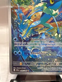Pokemon Frogadier ME04: Chaos Rising CRI SHINY RARE HOLO 089/086 NM - Image 5