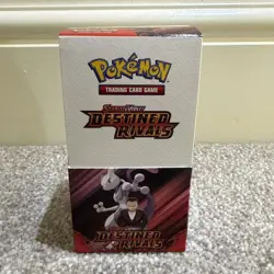 Pokemon Destined Rivas Half Booster UNSEALED But Full Box X 18 Packs ✅📦🚚 - Image 1