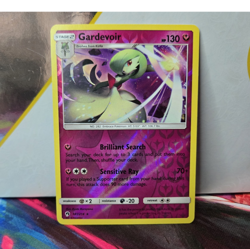 Pokemon TCG Gardevoir 141/214 SM Lost Thunder Reverse Holo Rare 130 HP ENG - Image 1