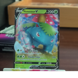 Venusaur V SWSH100 SWSH Sword & Shield Promo Holo 220HP English Pokemon TCG - Image 1