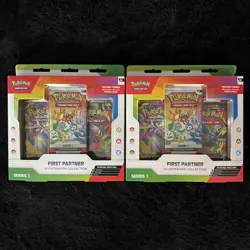 Pokemon First Partner Illustration Series 1 Boxes 2X - Image 1