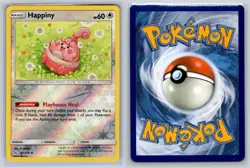 Happiny 161/214 Reverse Holo Uncommon Unbroken Bonds Pokemon NM - LP - Image 3