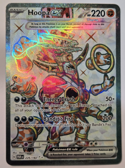 Pokemon TCG Hoopa ex Paradox Rift 228/182 Holo Ultra Rare - Image 1