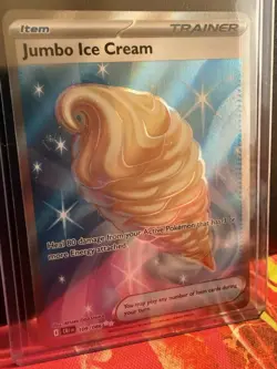Pokemon TCG- Jumbo Ice Cream 109/086 Ultra Rare Full Art- Chaos Rising - Image 1