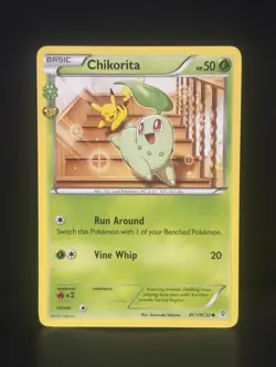 Pokemon Chikorita RC1/RC32 Generations: Radiant Collection Pokemon TCG Near Mint - Image 1