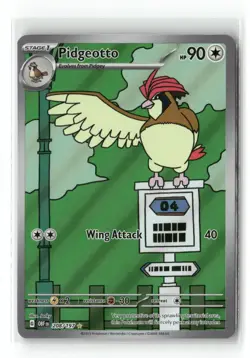 Pokemon TCG Obsidian Flames #208/197 Pidgeotto Illustration Rare - Image 1