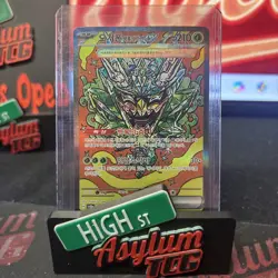 Teal Mask Ogerpon ex 201/187 SAR Pokemon TCG SV8a: Terastal Fest ex NM - Image 1