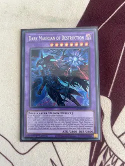 YUGIOH 1st Ed MZMU-EN011 SECRET RARE DARK MAGICIAN OF DESTRUCTION - Image 1