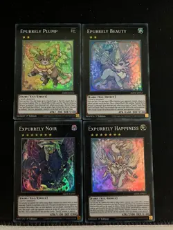 YuGiOh - Purrelly Set - AMDE - Super Rare - 1st Edition - - Image 1