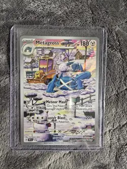 Pokemon TCG Metagross 178/162 Temporal Forces Holo Card Illustration Rare - Image 1