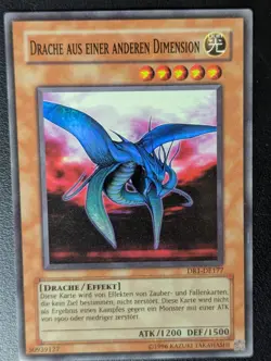 Drache aus einer anderen Dimension DR1-DE177 Super Rare Deutsch NM Yugioh - Image 1