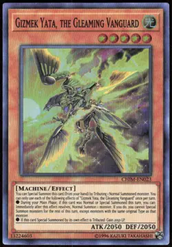 Gizmek Yata, the Gleaming Vanguard CHIM-EN023 Chaos Impact Yu-Gi-Oh NM - Image 1