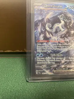 2023 Pokemon Paldea Evolved Chien-Pao ex #261/193 SIR, NM - Image 5