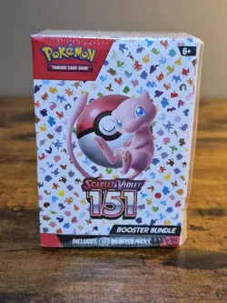 Pokemon TCG Scarlet & Violet 151 Booster Bundle Sealed New (6 packs) 167786 - Image 1