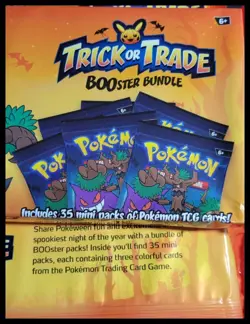 3 Boxes of 2024 Pokemon TCG BOOster Trick Or Trade TCG, Factory Sealed! - Image 2