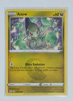 Crimp Error Axew 110/172 Brilliant Stars Pokemon TCG Regular Finish Common - Image 2