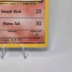 Ponyta - 60/102 - Common - English Pokemon Base Set - 1999 - NM - Image 4