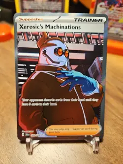 Xerosic's Machinations 089/064 Full Art NM/M Shrouded Fable Pokemon Card - Image 1