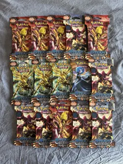 Pokemon Steam Siege 15 Booster Packs English Trading Card Game - Image 1
