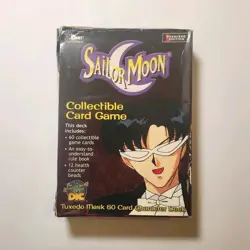 Sailor Moon Collectible Card Game Premiere Edition Tuxedo Mask 60 Cards - Image 1